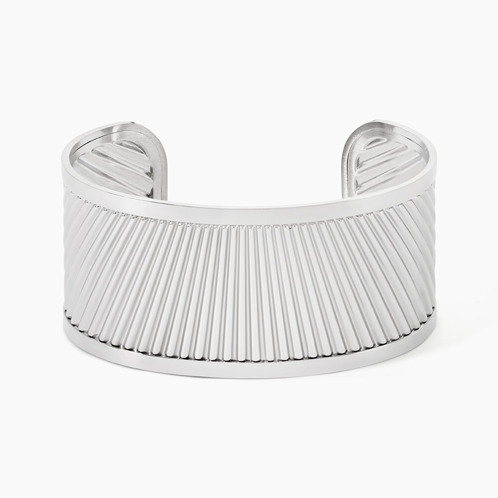 Bracelet Jonc Aud Acier Blanc - Bracelets joncs Femme | Marc Orian