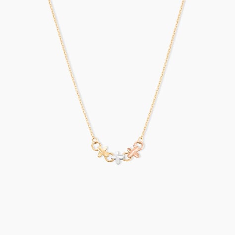 Collier Tricolore Or Jaune - Colliers Femme | Marc Orian