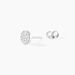 Boucles D'oreilles Puces Argent Blanc Victorin Oxydes De Zirconium - Puces Femme | Marc Orian