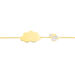 Bracelet Identité Ange Email Or Jaune - Gourmettes Enfant | Marc Orian