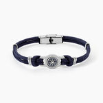 Bracelet Paulette Acier Blanc - Bracelets cordons Homme | Marc Orian