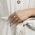 Bague Maximille Argent Blanc Oxyde De Zirconium - Bijoux fantaisie Femme | Marc Orian