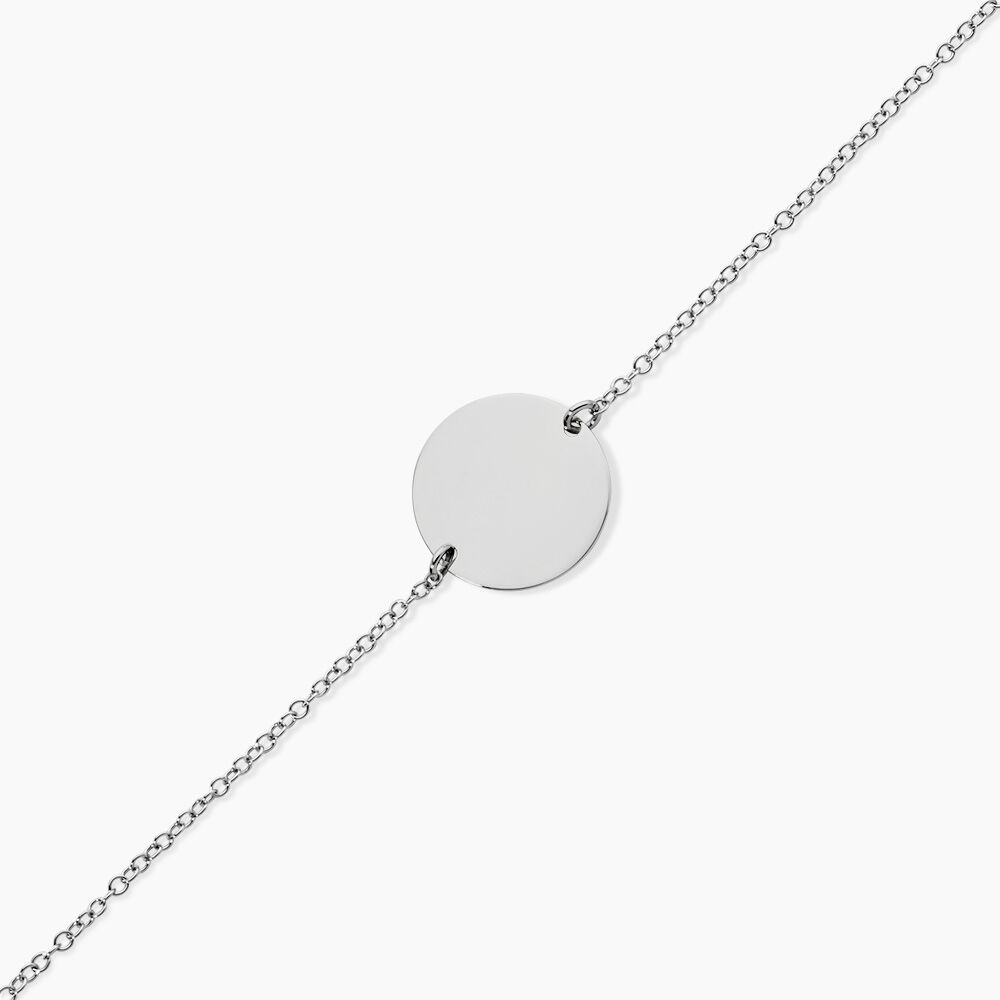 Bracelet Salematou Argent Blanc - Bracelets Medailles Femme | Marc Orian