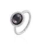 Bague Adelyne Argent Blanc C&eacute;ramique - Bijoux fantaisie Femme | Marc Orian