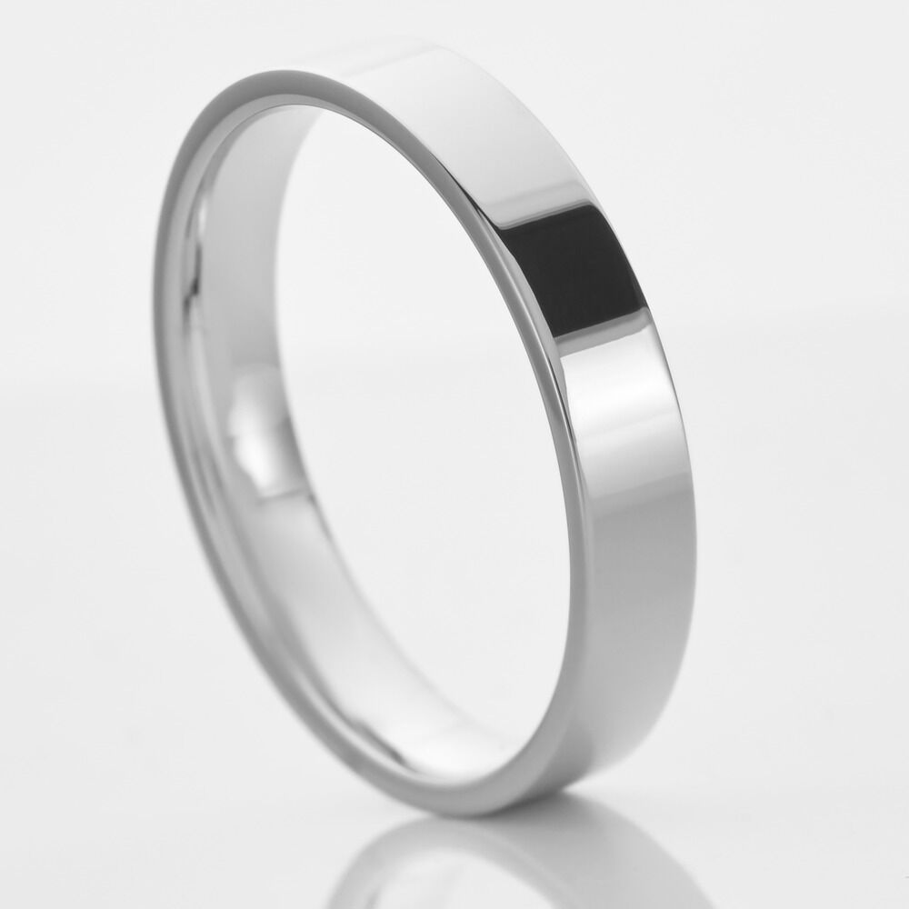 Alliance Or Blanc Gaaia 4mm - Alliances personnalisées Famille | Marc Orian