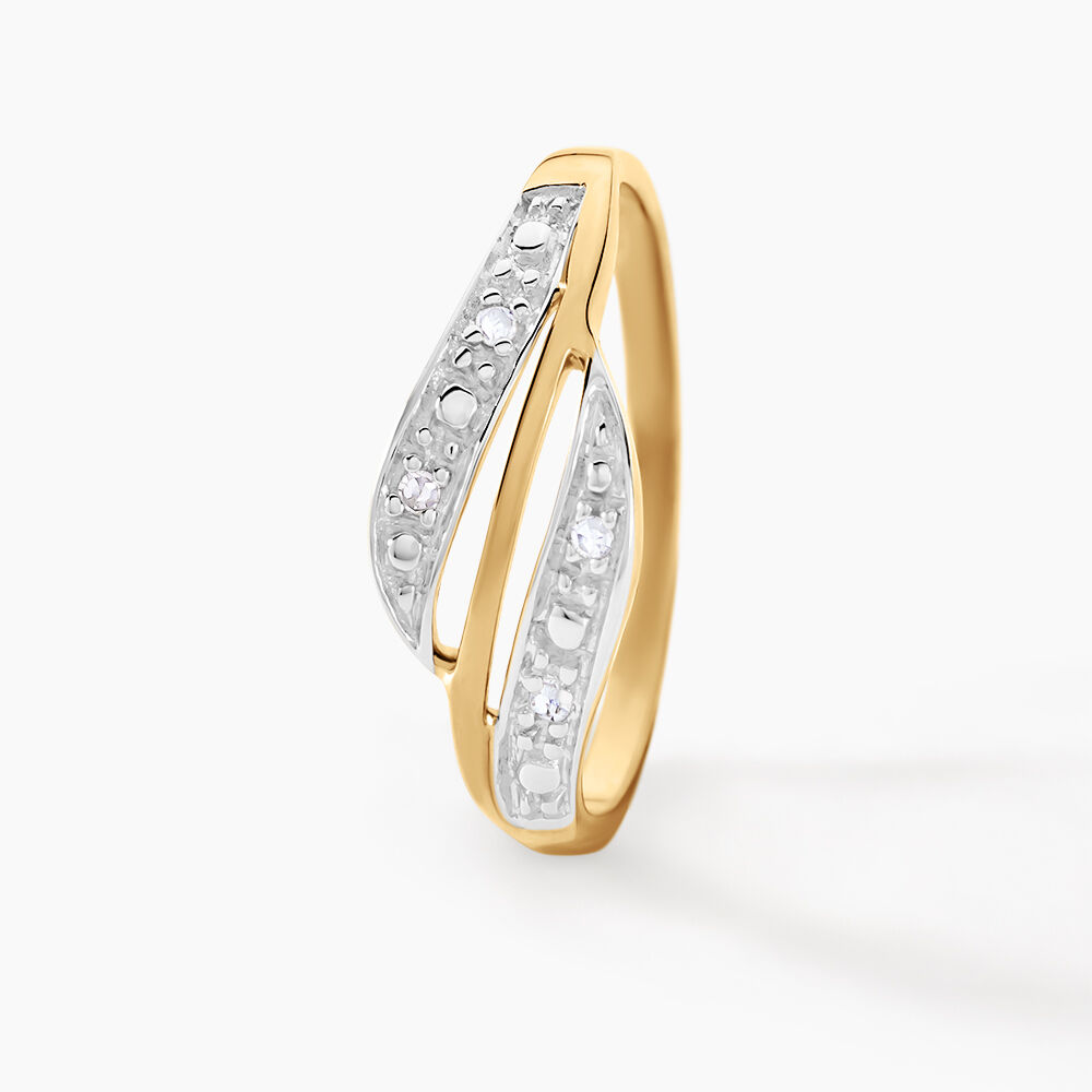 Bague Calypso Or Jaune Diamant - Bagues pierres précieuses Femme | Marc Orian