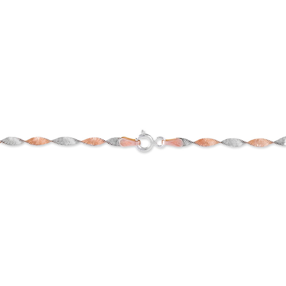 Bracelet Izar Torsadee Or Bicolore - Bracelets chaînes Femme | Marc Orian