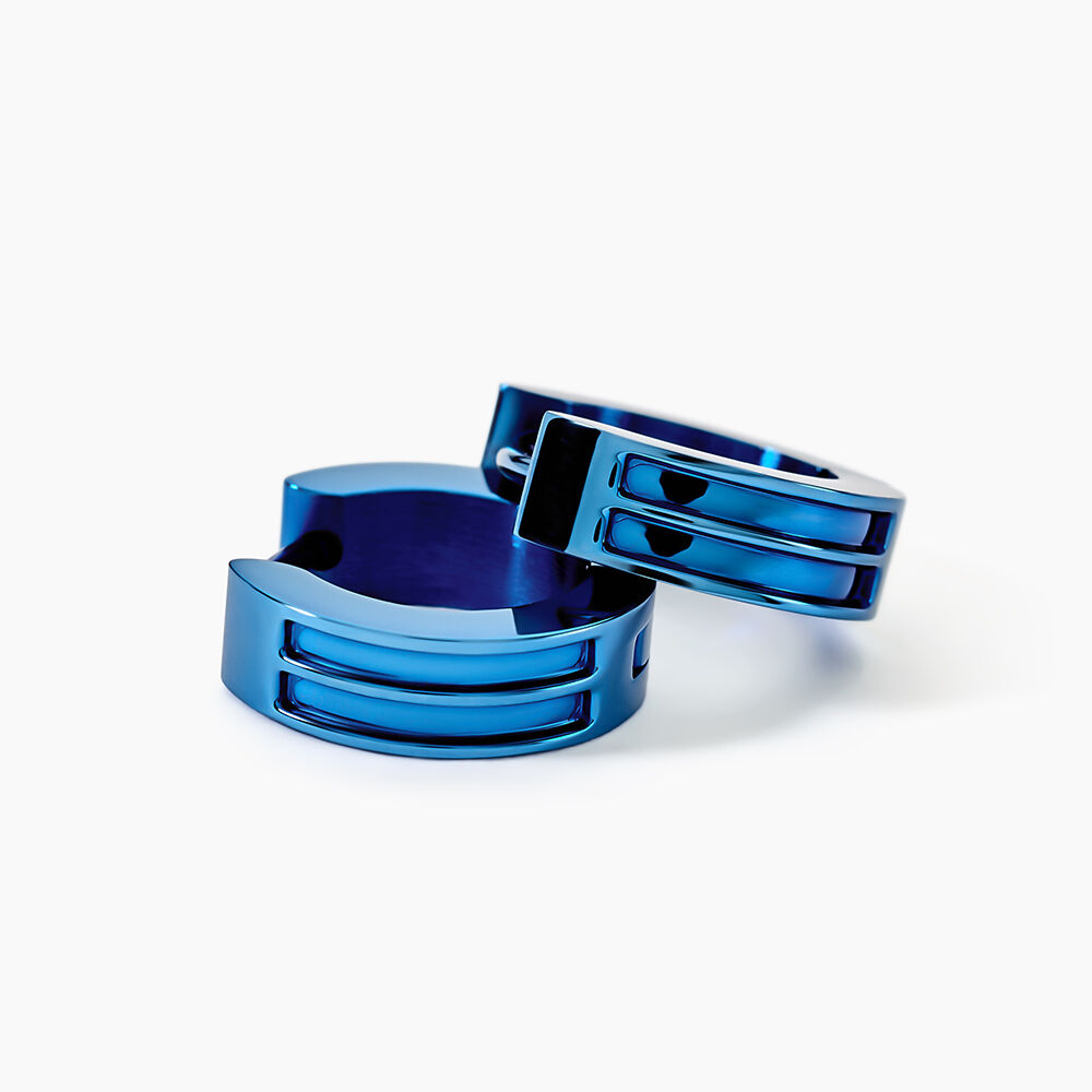 Créoles Jourdan Tilos Acier Bleu - Créoles Homme | Marc Orian