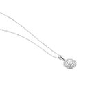 Collier Transmission Or Blanc Diamant - Colliers avec pierres Femme | Marc Orian