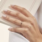 Bague Osanna Or Jaune Diamant - Bagues pierres pr&eacute;cieuses Femme | Marc Orian