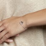 Bracelet Daviane Argent Blanc Oxyde De Zirconium - Bracelets fantaisie Femme | Marc Orian