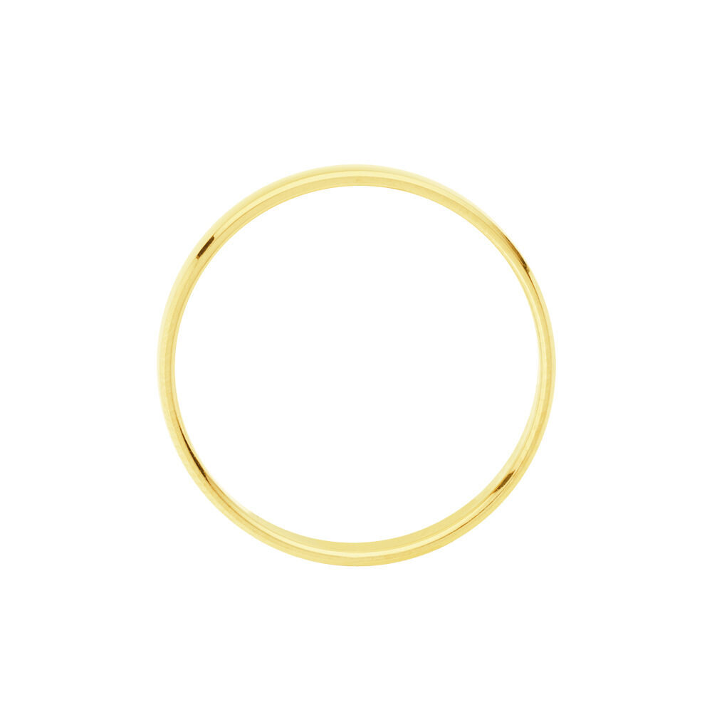Alliance Ruban Bombe Or Jaune - Alliances classiques Famille | Marc Orian