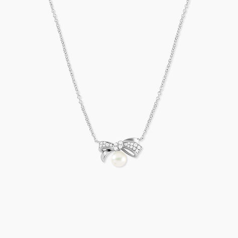 Collier Vasco Argent Perle De Culture - Colliers avec pierres Femme | Marc Orian