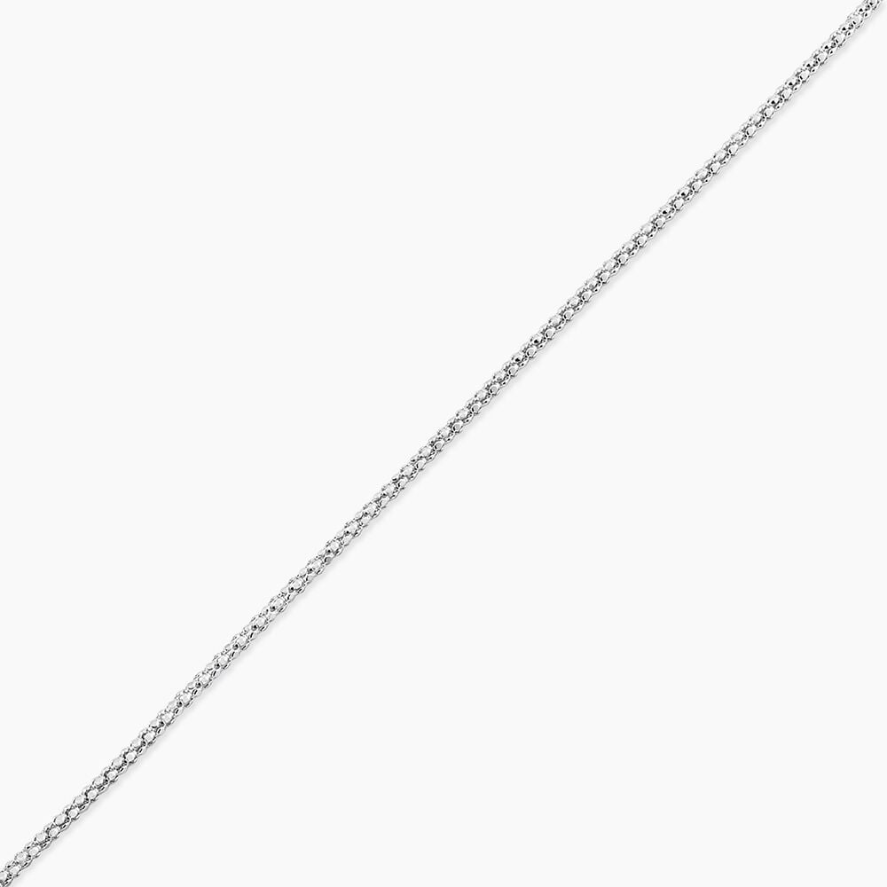Collier Nahila Argent Blanc - Chaines Femme | Marc Orian