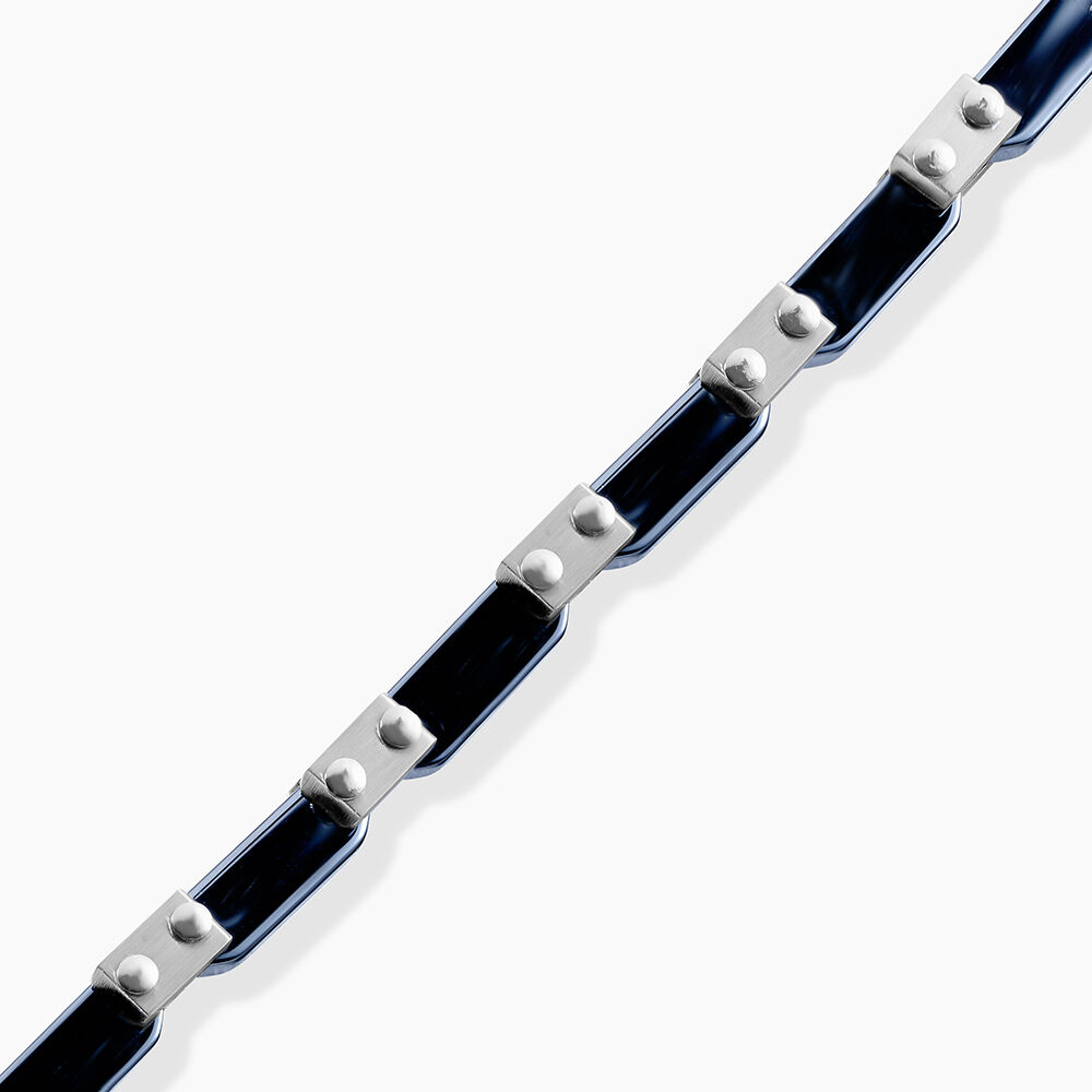 Bracelet Jourdan Iain Acier Argent&eacute; - Bracelets cha&icirc;nes Homme | Marc Orian