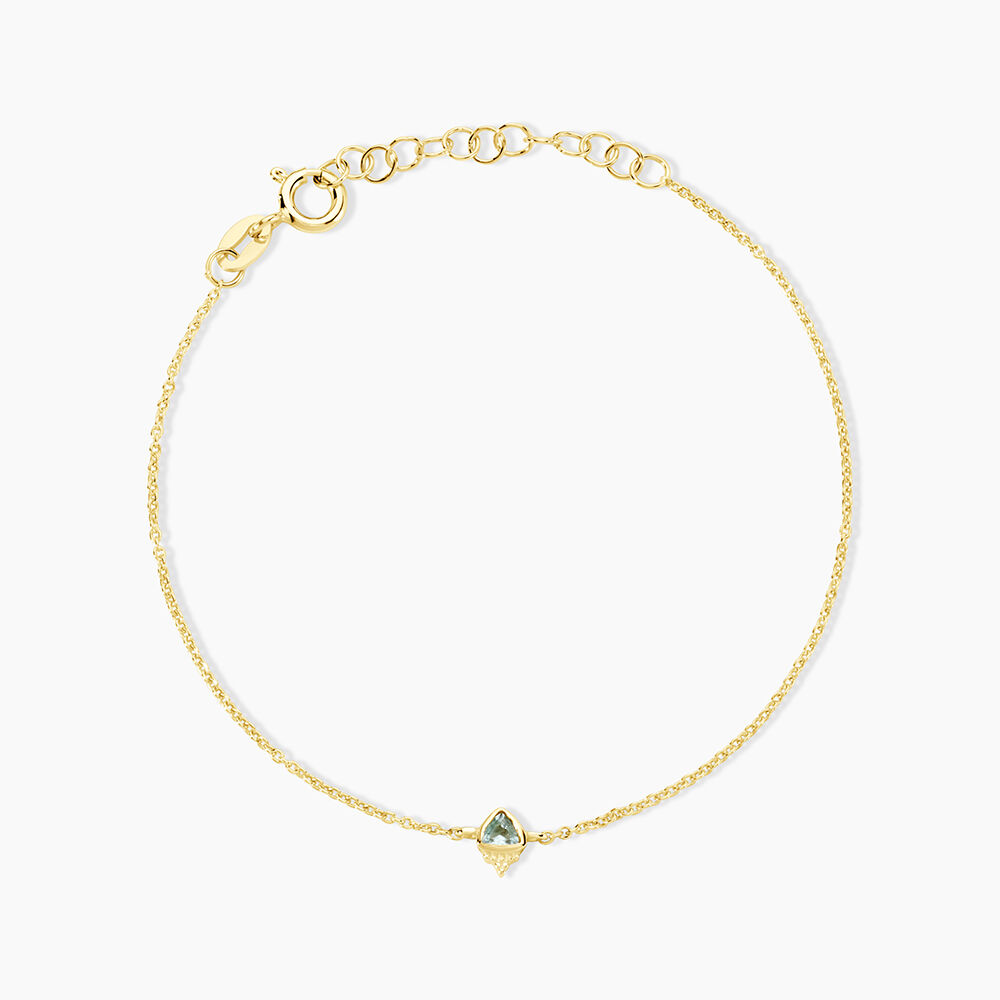 Bracelet Poem Argent Jaune Topaze - Bracelets fantaisie Femme | Marc Orian