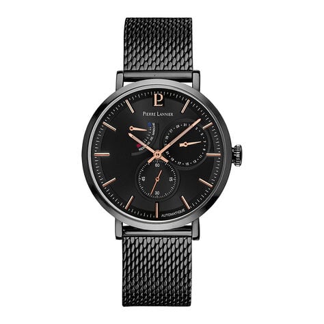 Montre Pierre Lannier Collection Evidence Noir - Montres automatiques Homme | Marc Orian