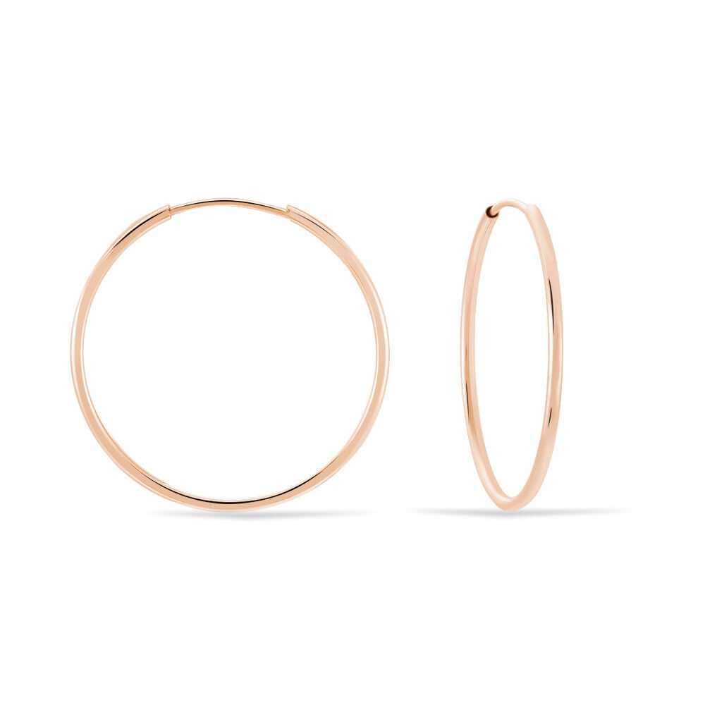 Cr&eacute;oles Dominae Or Rose - Cr&eacute;oles Femme | Marc Orian