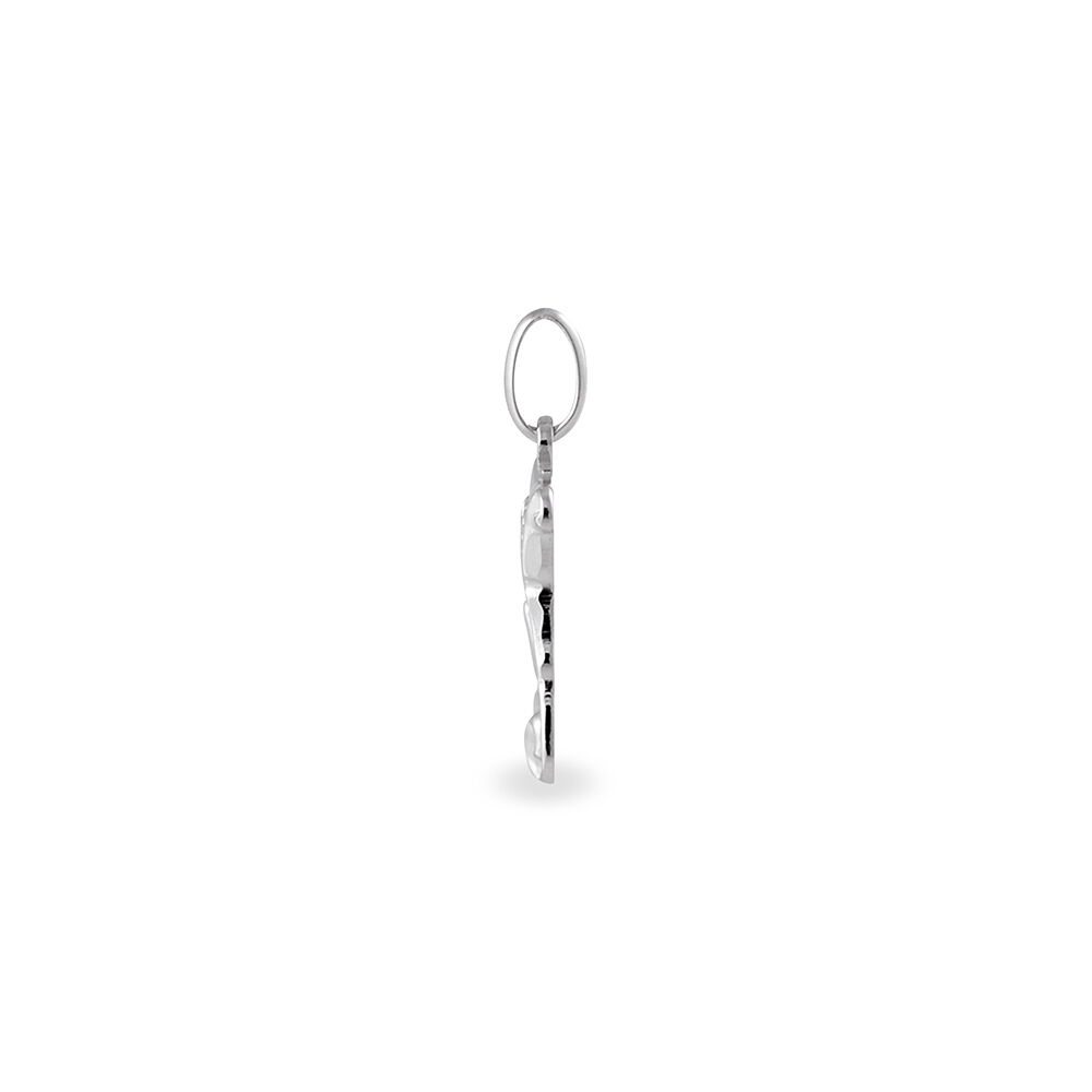 Pendentif Tamika Argent Blanc - Bijoux personnalis&eacute;s Famille | Marc Orian