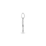 Pendentif Tamika Argent Blanc - Bijoux personnalis&eacute;s Famille | Marc Orian
