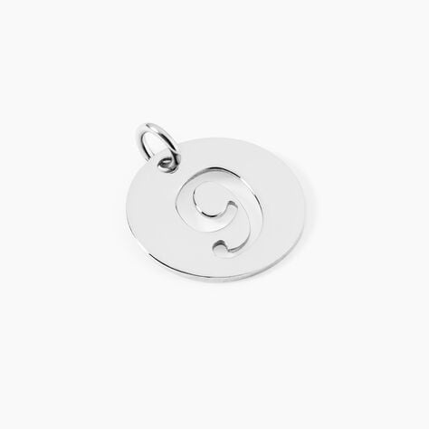 Pendentif Efiso Argent Blanc - Bijoux fantaisie Famille | Marc Orian