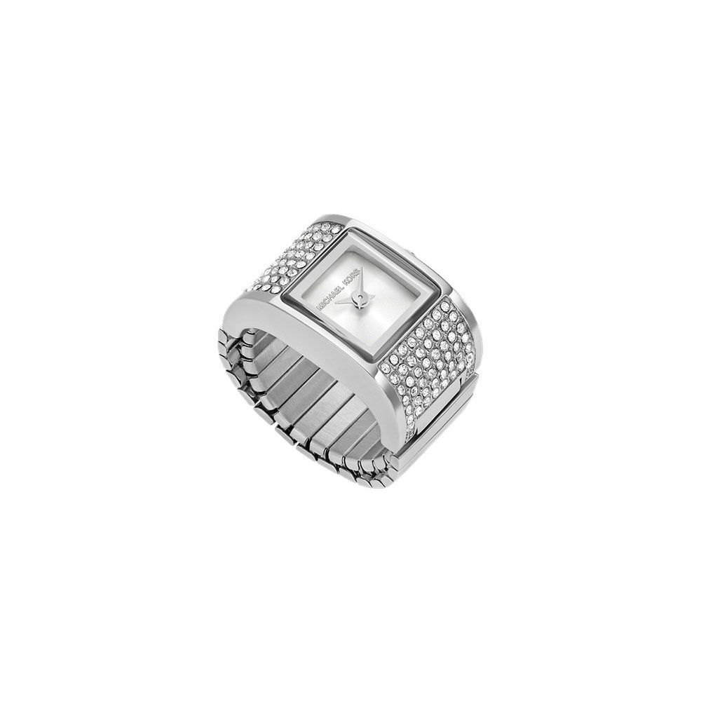 Montre Michael Kors Darrington Watch Ring Argent&eacute; - Montres &eacute;tanches Femme | Marc Orian