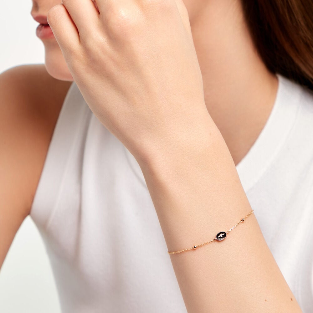 Bracelet Alerya Plaqu&eacute; Or Jaune Oxyde De Zirconium - Bracelets fantaisie Femme | Marc Orian