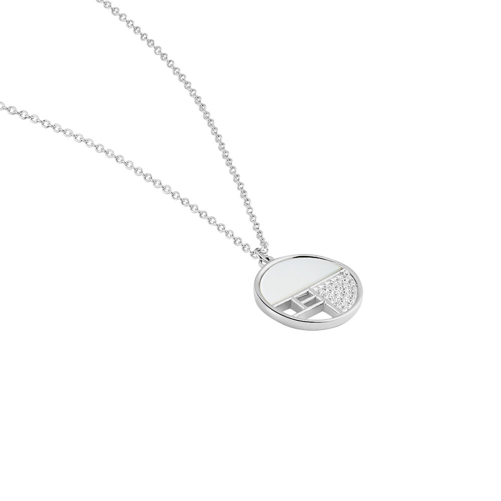 Collier Argent Gaillet Oxydes De Zirconium - Colliers avec pierres Femme | Marc Orian