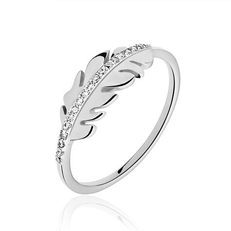 Bague Cynthia Argent Blanc Oxyde De Zirconium - Bijoux fantaisie Femme | Marc Orian