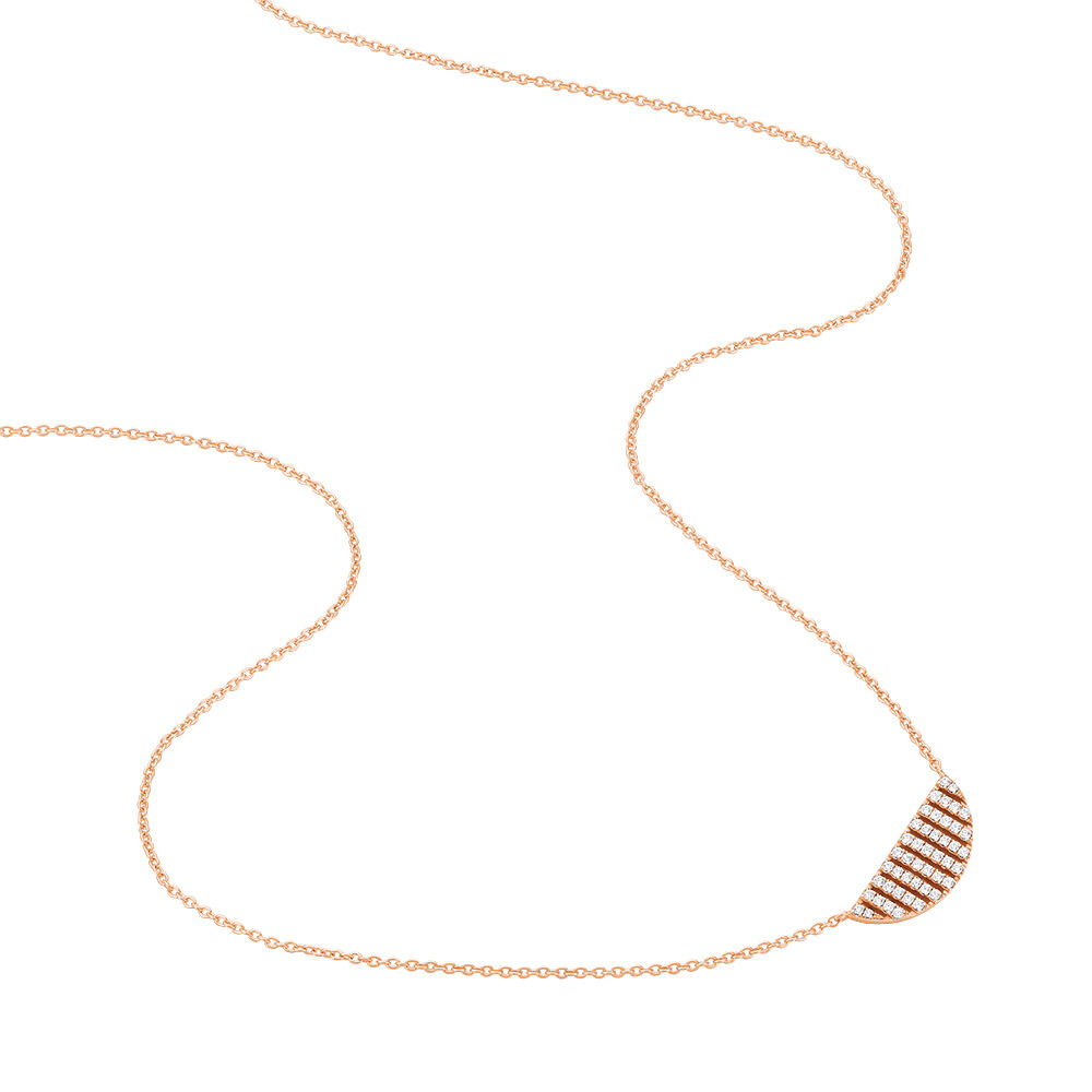 Collier Katia Argent Blanc Oxyde De Zirconium - Colliers avec pierres Femme | Marc Orian