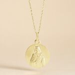 M&eacute;daille Or Jaune Sainte Th&eacute;r&egrave;se - M&eacute;dailles et m&eacute;daillons Famille | Marc Orian