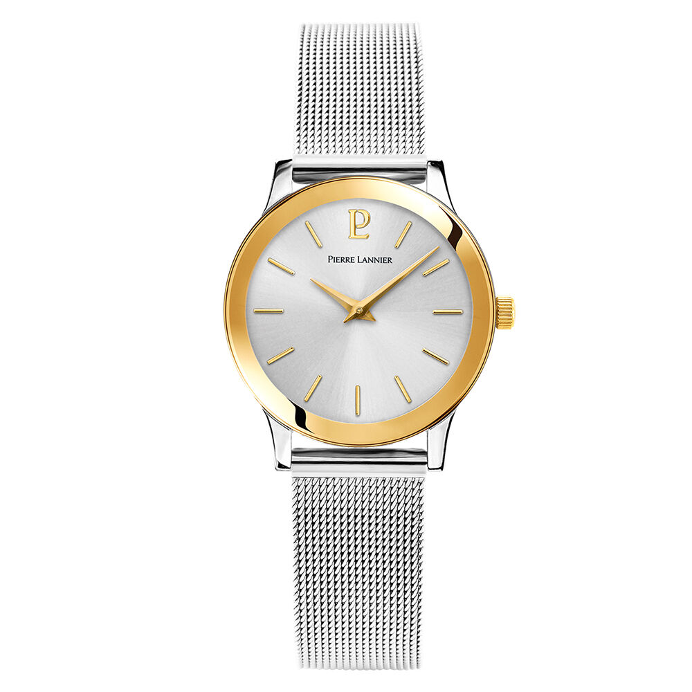 Montre Pierre Lannier Week End Ligne Pure Argent - Montres étanches Femme | Marc Orian