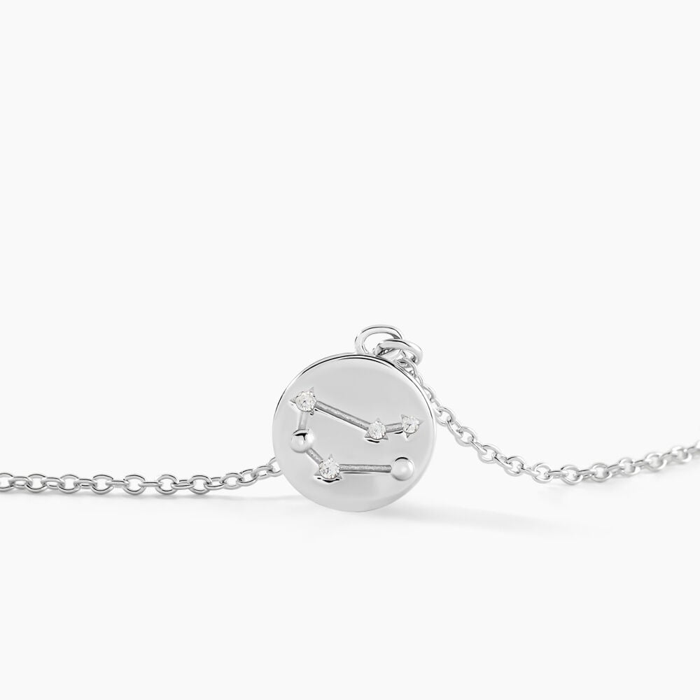Collier Despina Argent Blanc Oxyde De Zirconium - Colliers avec pierres Femme | Marc Orian
