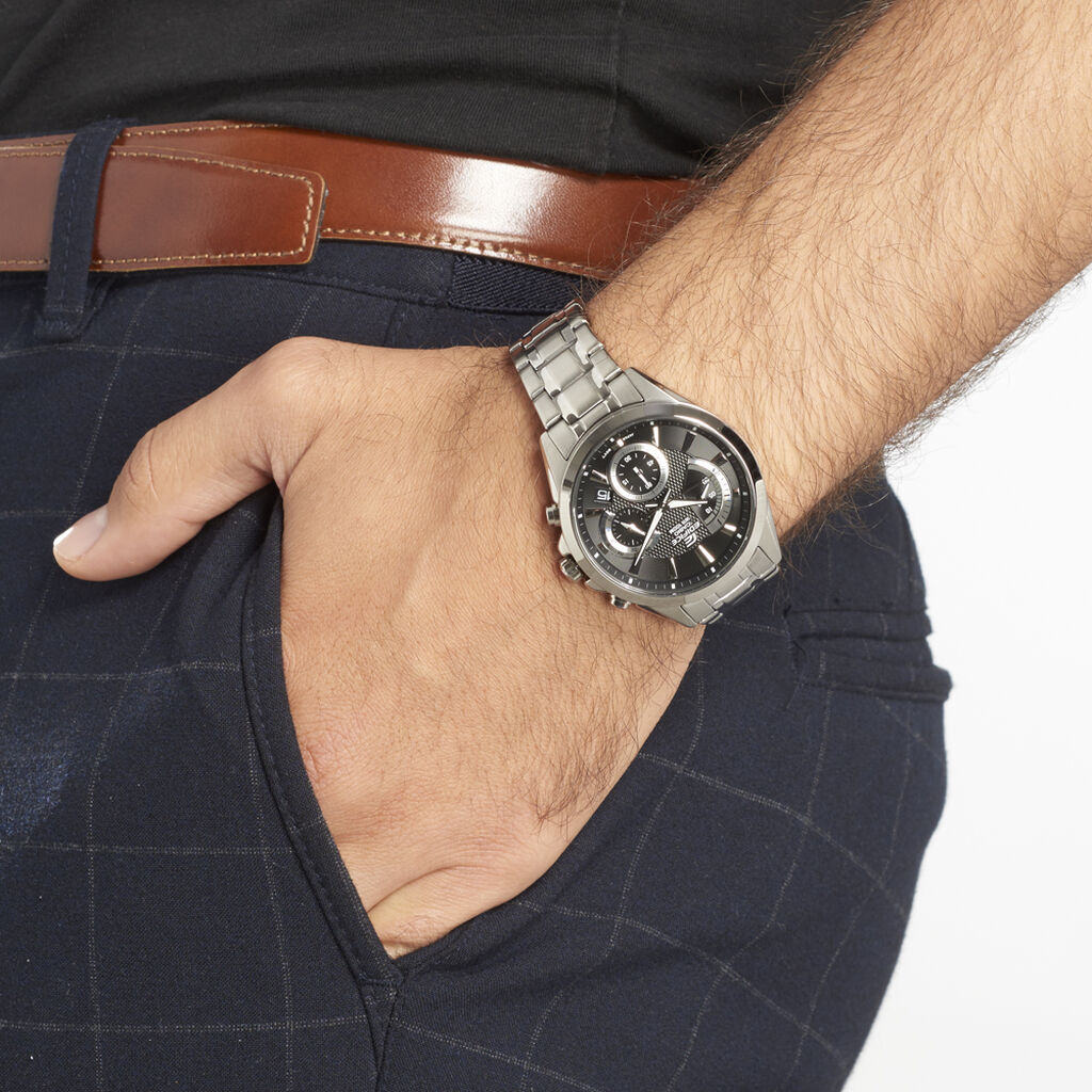 Montre Casio Edifice Noir - Montres classiques Homme | Marc Orian