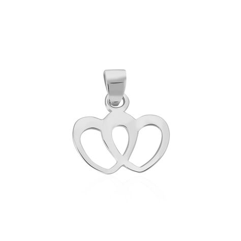 Pendentif Lehinaae Argent Blanc - Bijoux fantaisie Femme | Marc Orian