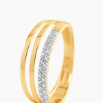 Bague Clotilda Or Jaune Diamant - Parures de mariage Femme | Marc Orian
