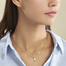 Collier Trilogie Or Jaune Diamant - Parure de mariage Femme | Marc Orian