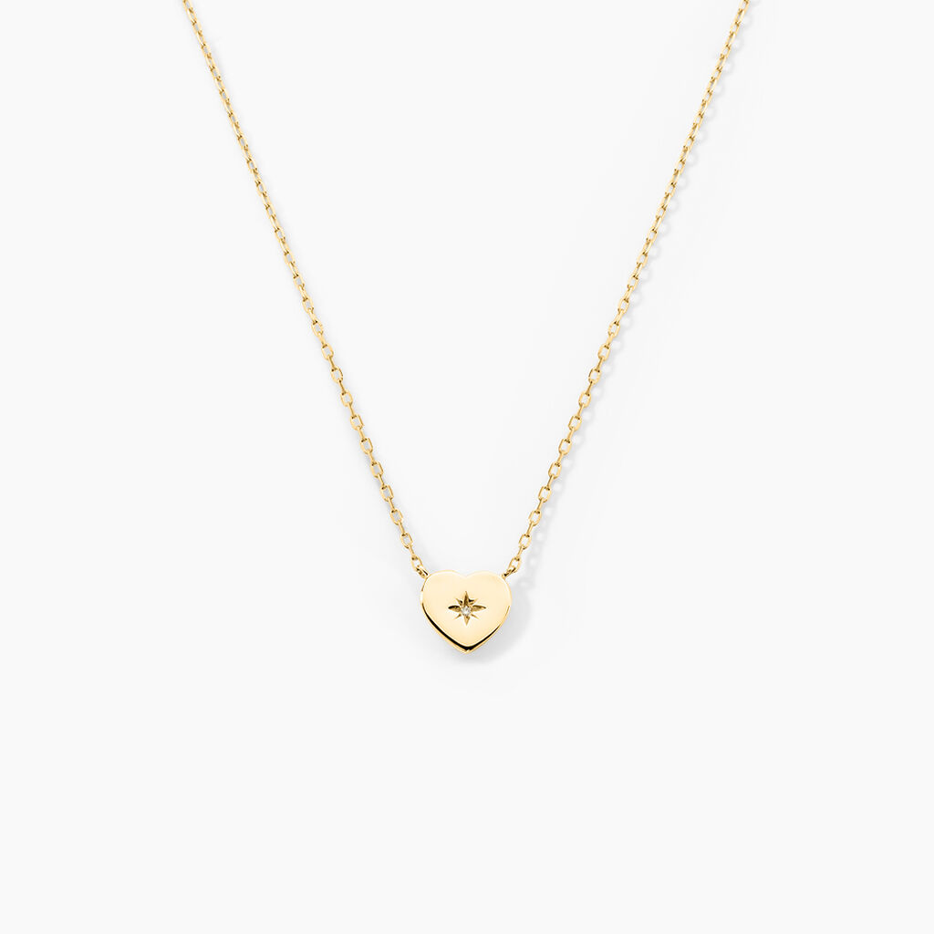 Collier Dulcibella Or Jaune Diamant - Colliers avec pierres Femme | Marc Orian