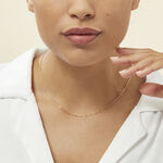 Cha&icirc;ne Igoa Maille For&ccedil;at Diamantee Or Jaune - Chaines Femme | Marc Orian