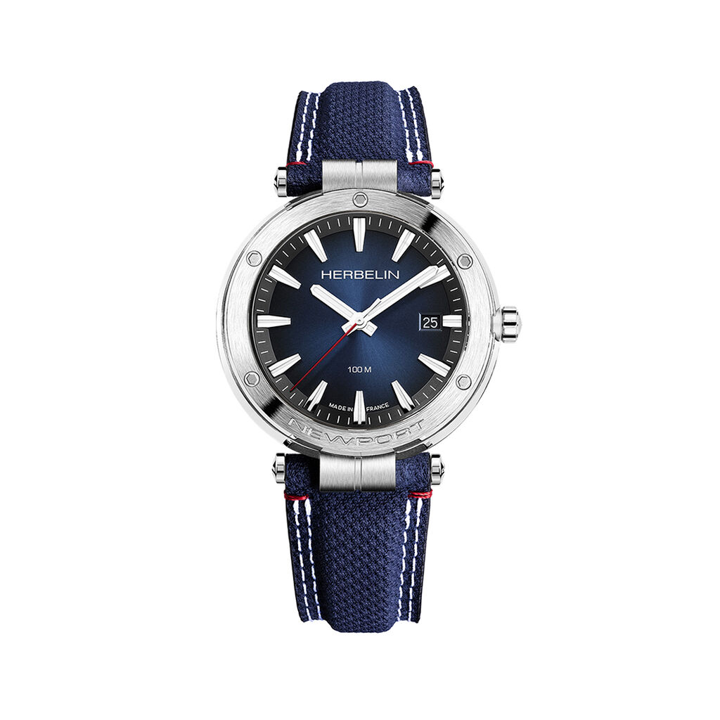 Montre Herbelin Newport Bleu - Montres &eacute;tanches Homme | Marc Orian