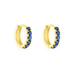 Cr&eacute;oles Andgelina Rondes Or Jaune Oxyde De Zirconium - Cr&eacute;oles Femme | Marc Orian