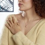 Collier Argent Rose Maritie Oxyde De Zirconium - Colliers avec pierres Femme | Marc Orian