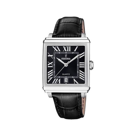 Montre Festina On The Square Noir - Fête des pères Homme | Marc Orian