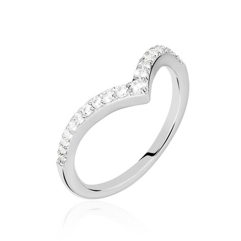 Bague Pricila Argent Blanc Oxyde De Zirconium - Bagues Femme | Marc Orian