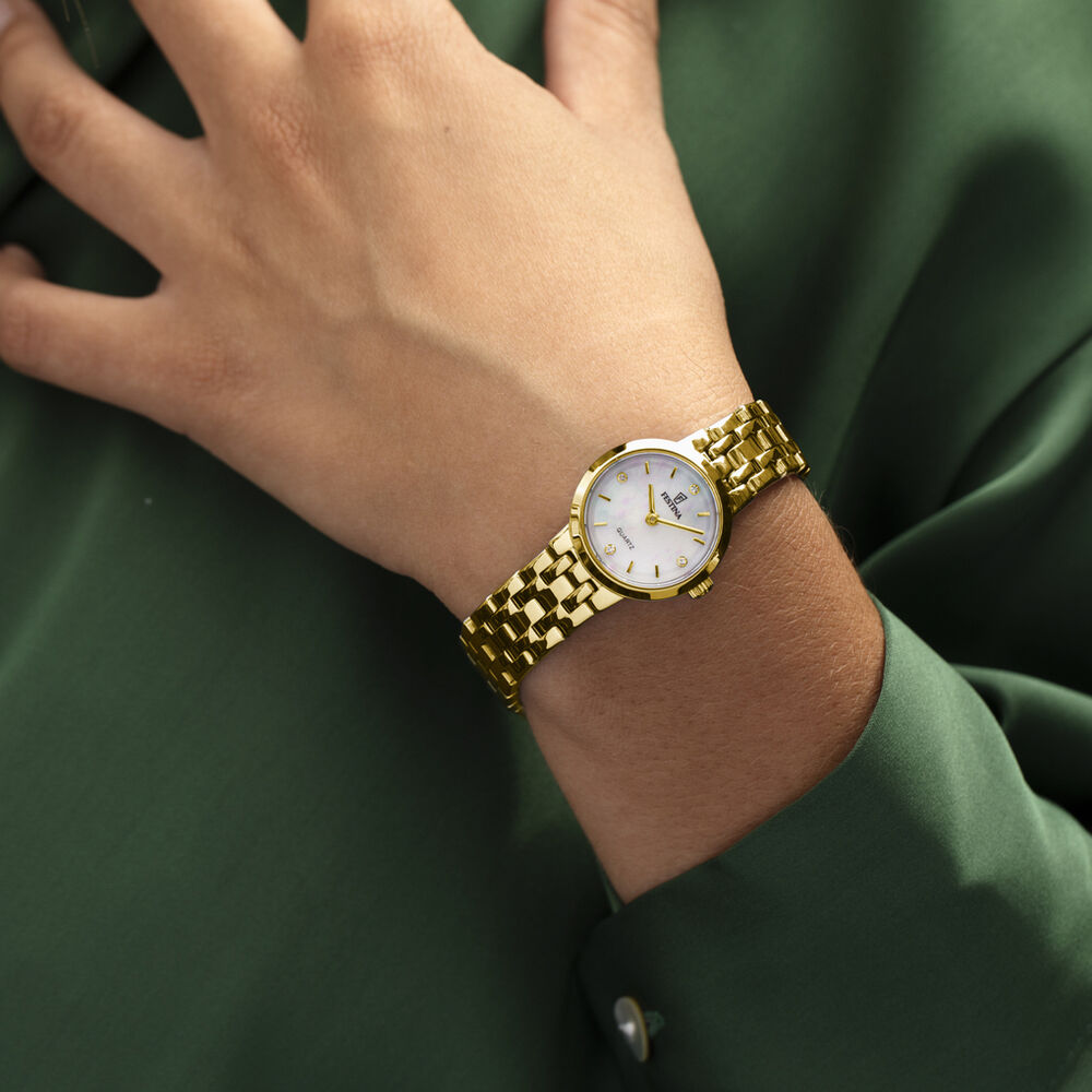 Montre Festina Mademoiselle 23 Nacre Blanche - Montres &eacute;tanches Femme | Marc Orian