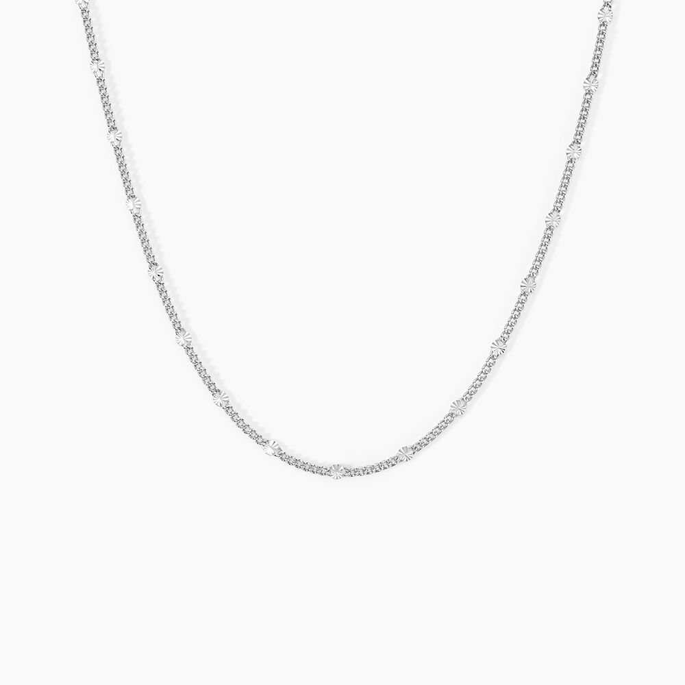 Collier Tessie Argent Blanc - Colliers fantaisie Femme | Marc Orian
