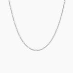 Collier Tessie Argent Blanc - Colliers fantaisie Femme | Marc Orian