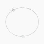 Bracelet Adula Or Blanc Oxyde De Zirconium - Bracelets cha&icirc;nes Femme | Marc Orian