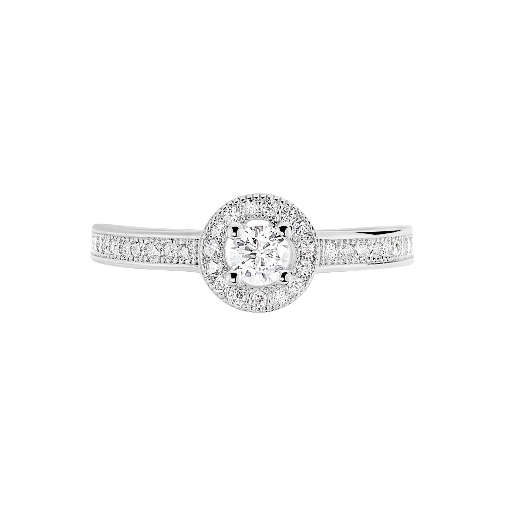 Bague Mélissande Argent Blanc Oxyde De Zirconium - Bagues avec pierre Femme | Marc Orian