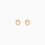 Boucles D'Oreilles Puces Amardad Or Jaune - Puces Femme | Marc Orian
